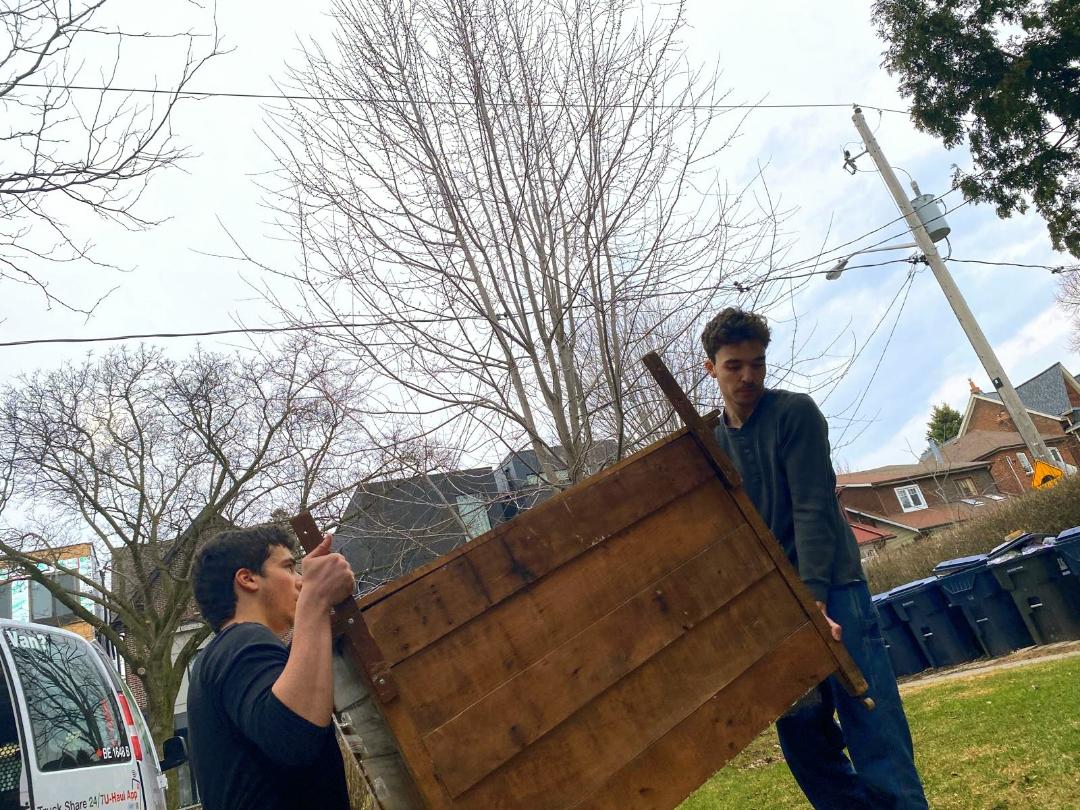 Moving Heavy Furniture from one apartment to another.